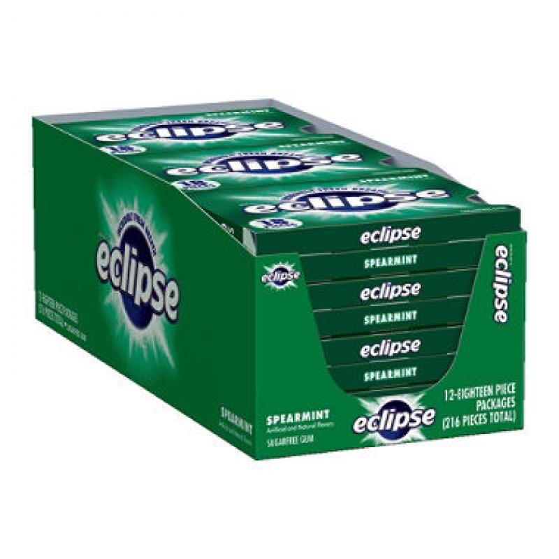 Eclipse Spearmint Sugar-free Gum (12 pk.)