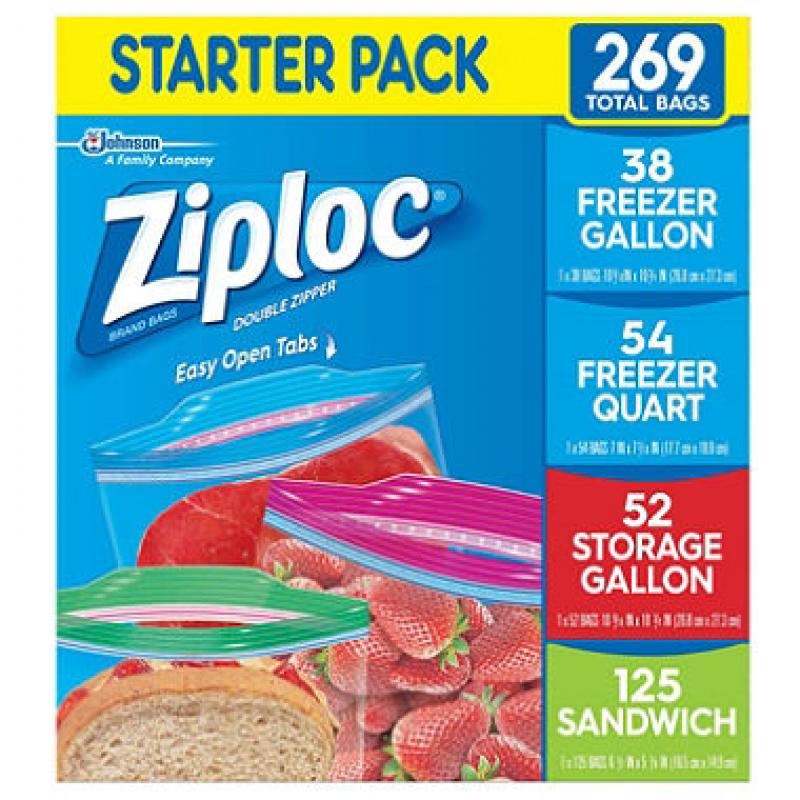 Ziploc Starter Pack (269 ct.)