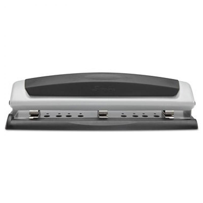 Swingline - 10-Sheet Precision Pro Desktop Two- and Three-Hole Punch - 9/32" Holes