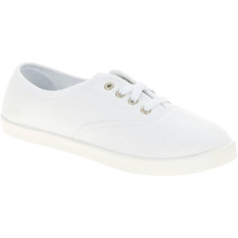 women's casual canvas lace up shoe
