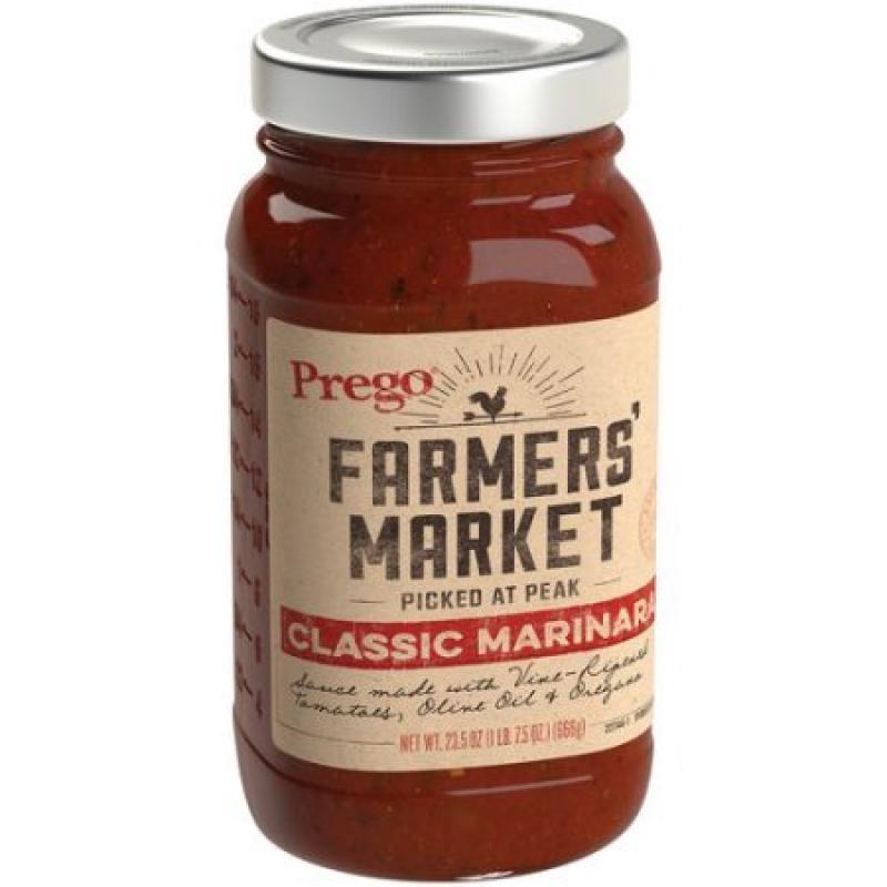 Prego Farmers&#039; Market Classic Marinara Sauce, 23.5 OZ
