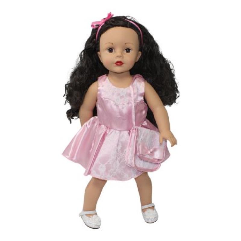Arianna Pink Kisses Dress Fits 18 inch dolls