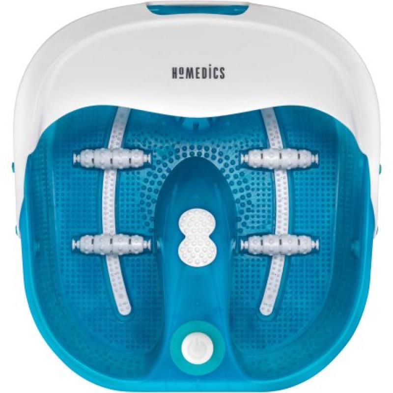 HoMedics Bubble Therapy Foot Spa with Heat Boost Power