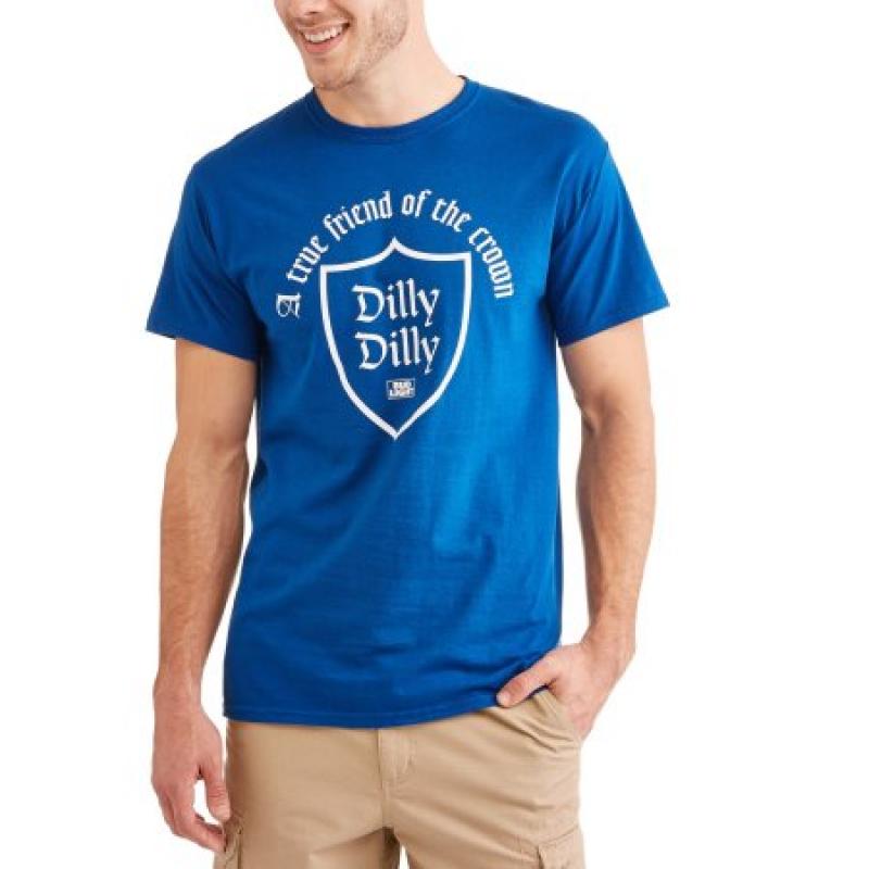 Bud Light Big Mens Dilly Dilly Friend Of The Crown Tee, 2XL