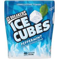 Ice Breakers® Ice Cubes Peppermint Sugar Free Gum 40 ct Pack