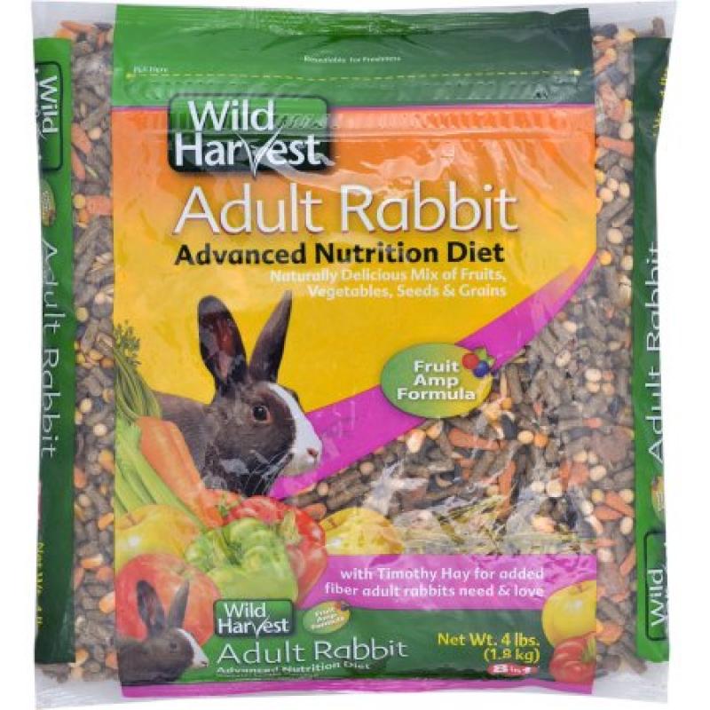 8In1: Wild Harvest Super Premium Rabbit Blend Pet Food, 4 Lb