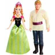 Mattel Disney Frozen Anna & Kristoff Toys 3+