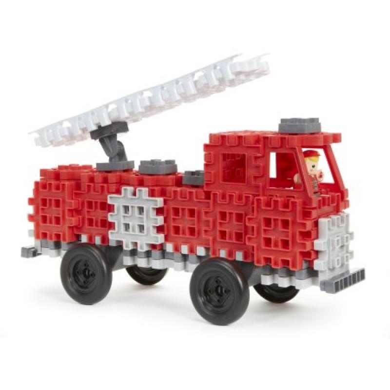 Waffle Blocks Vehicle- Fire Truck