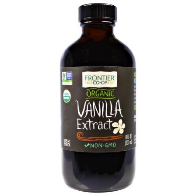Frontier Vanilla Extract, Certified Organic, 8 Oz
